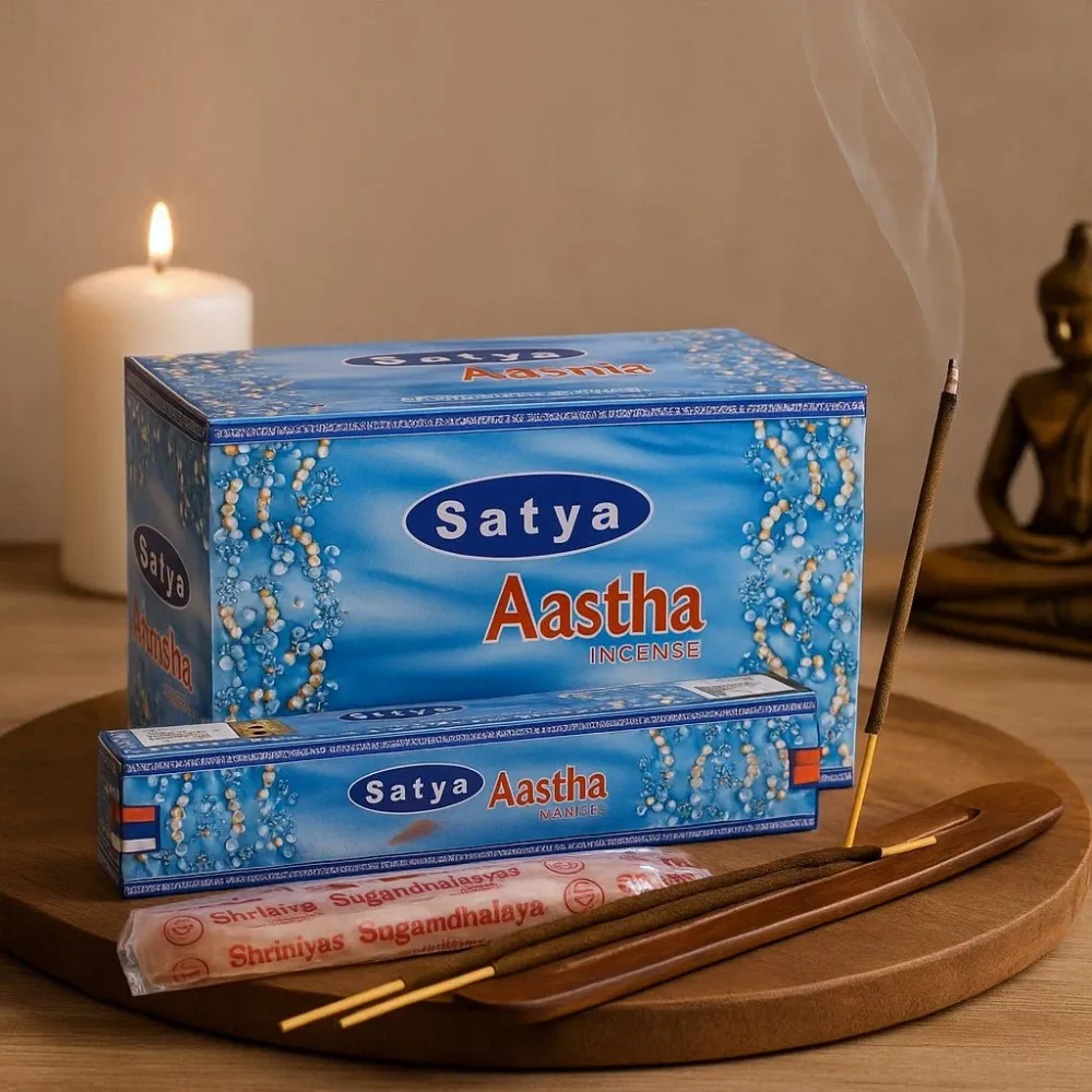 Füstölőpálcikák Aastha 15g csomag