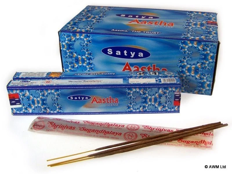 Füstölőpálcikák Aastha 15g csomag