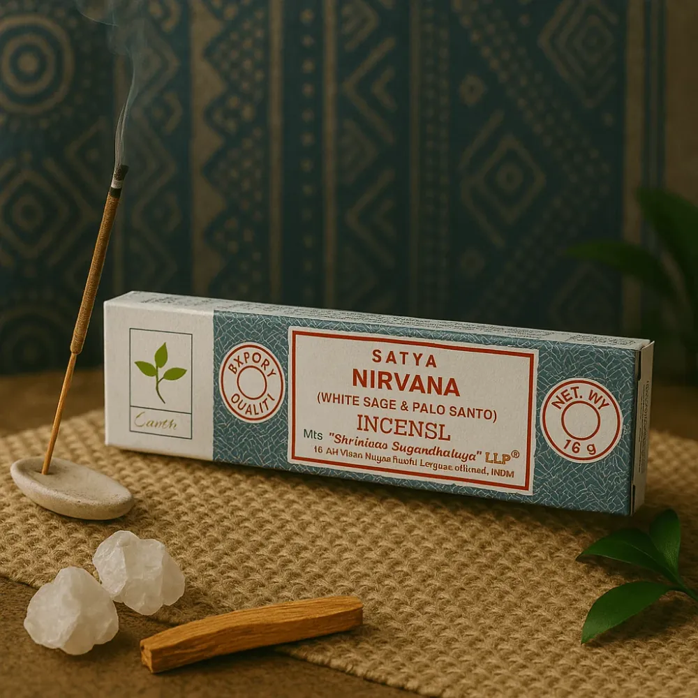 Füstölőpálcikák Fehér Zsálya és Palo Santo 15g