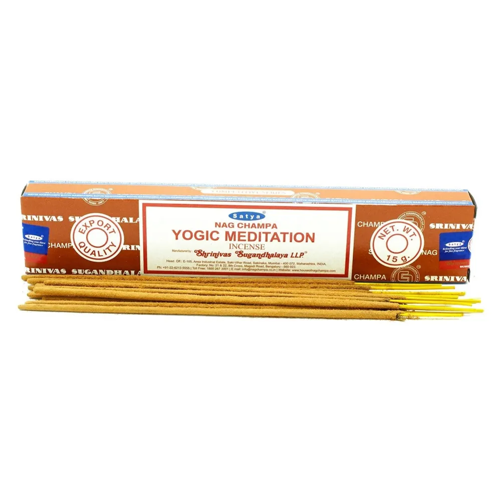 Füstölőpálcikák Jóga Meditáció 15g – Satya