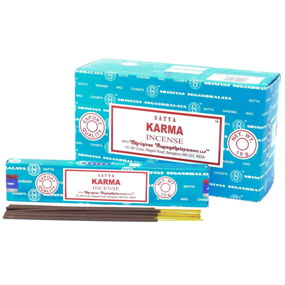 Füstölőpálcikák Karma 15g Satya