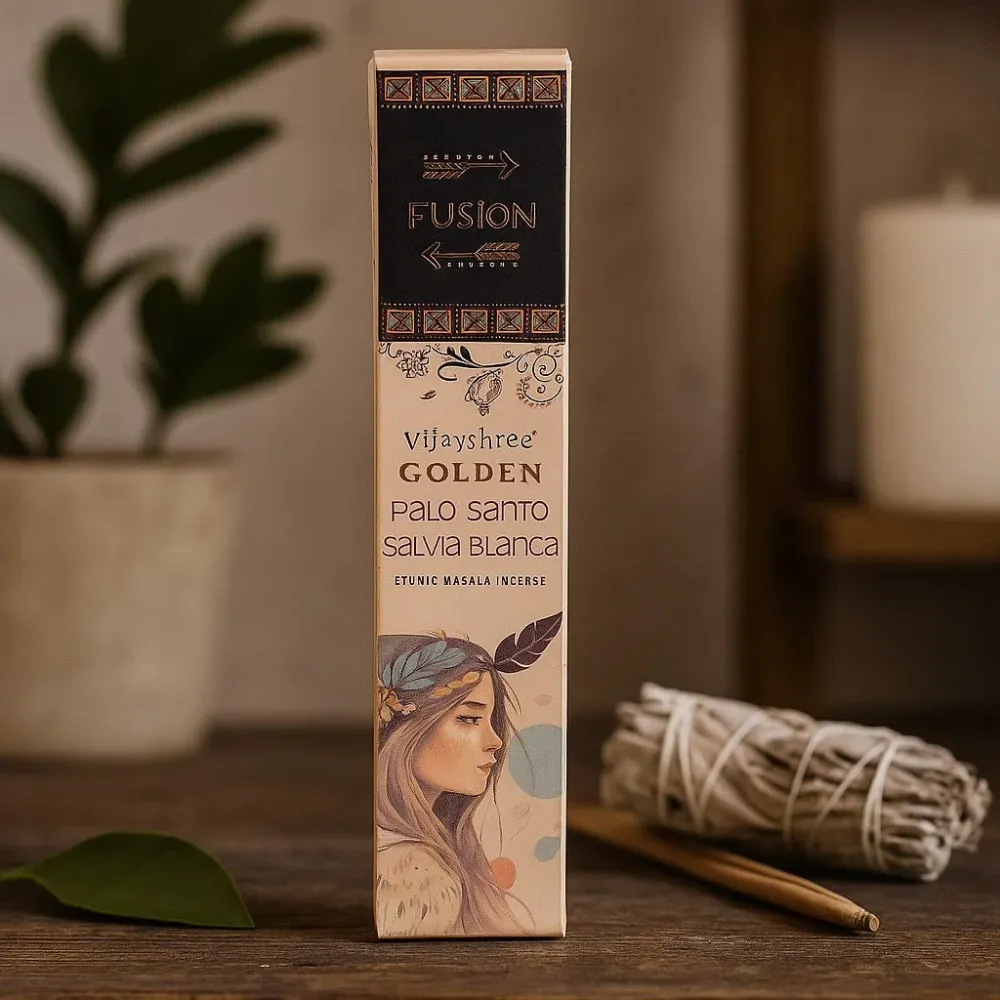 Füstölőpálcikák Palo Santo és Fehér Zsálya 15g