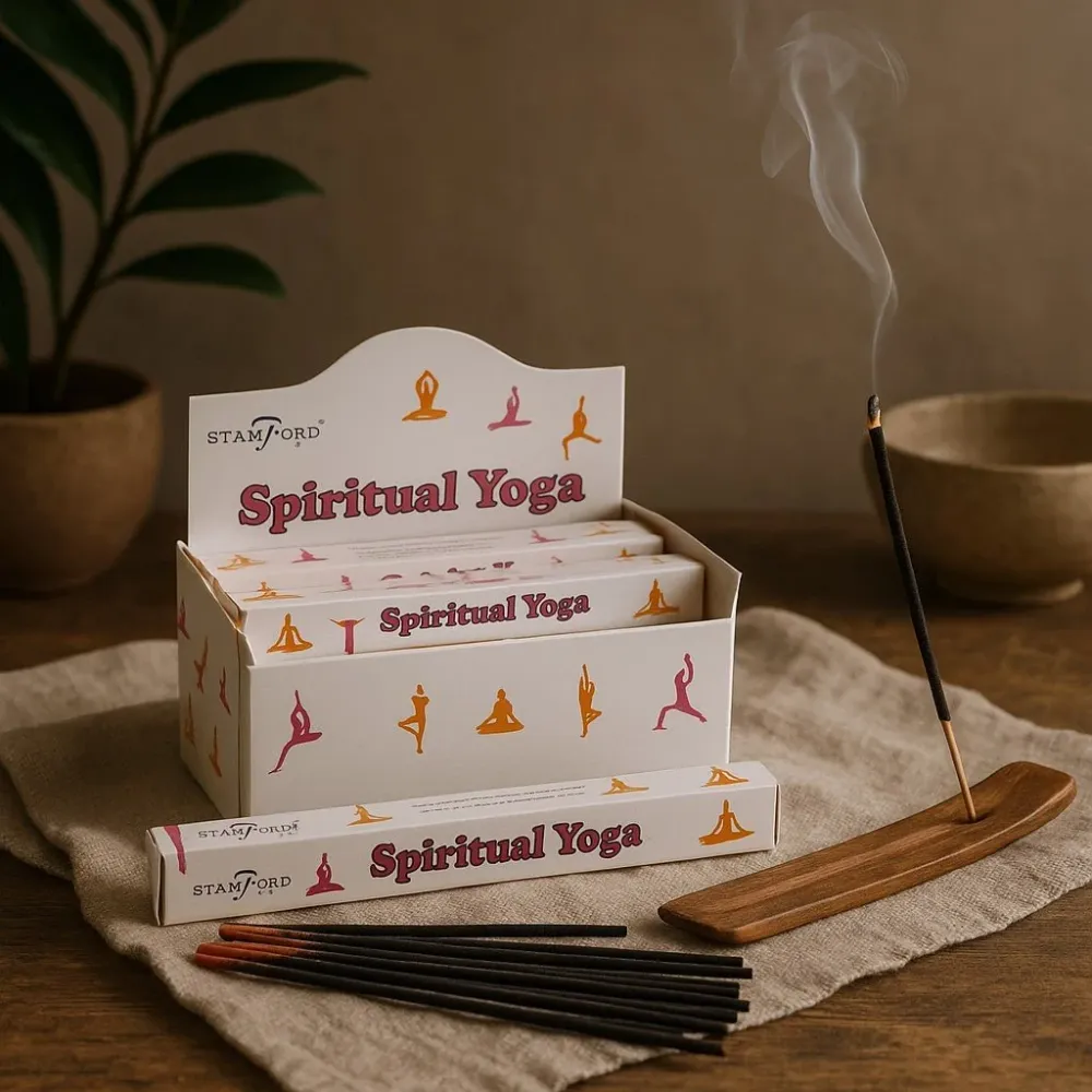 Füstölőpálcikák Spirituális Jóga 20 Pálcika Stamford