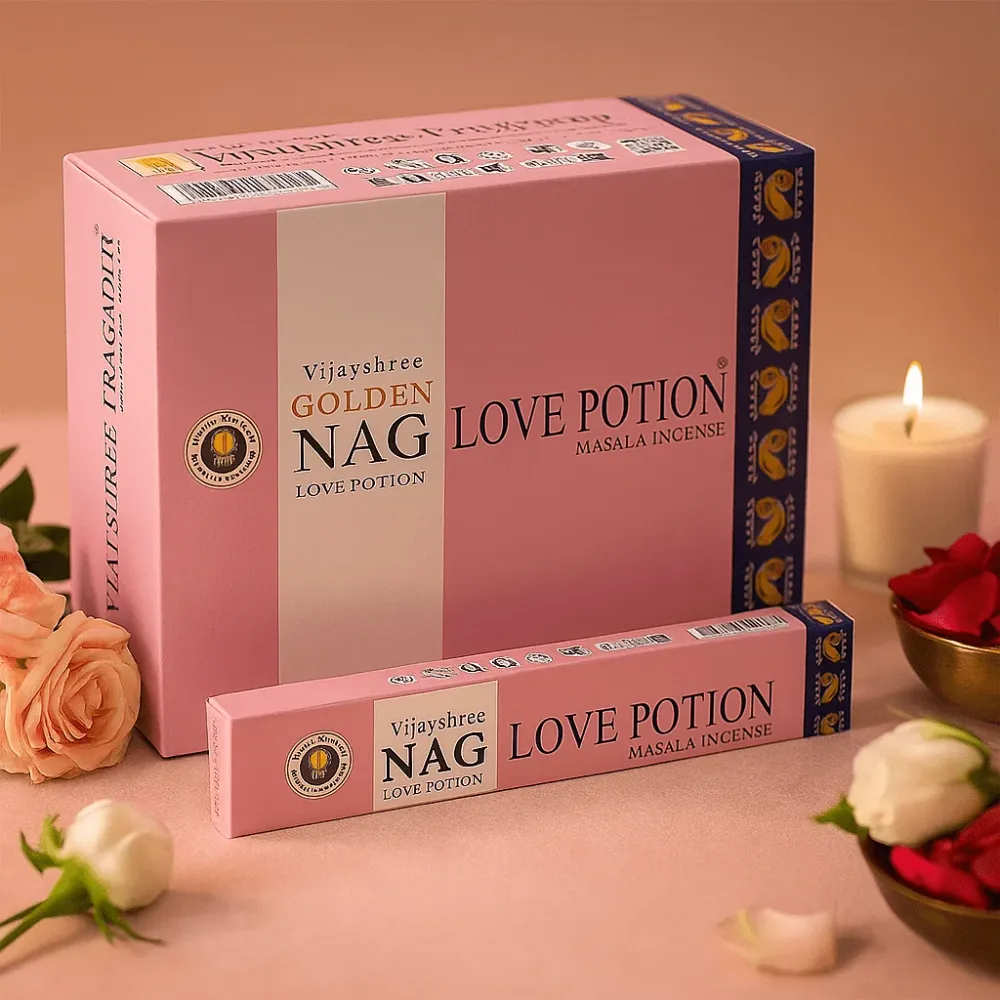Füstölőpálcikák Szerelmi bájital 15g Golden Nag