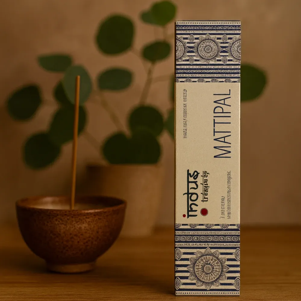Indus Treasures Mattipal természetes gyanta füstölőpálcikák 15g