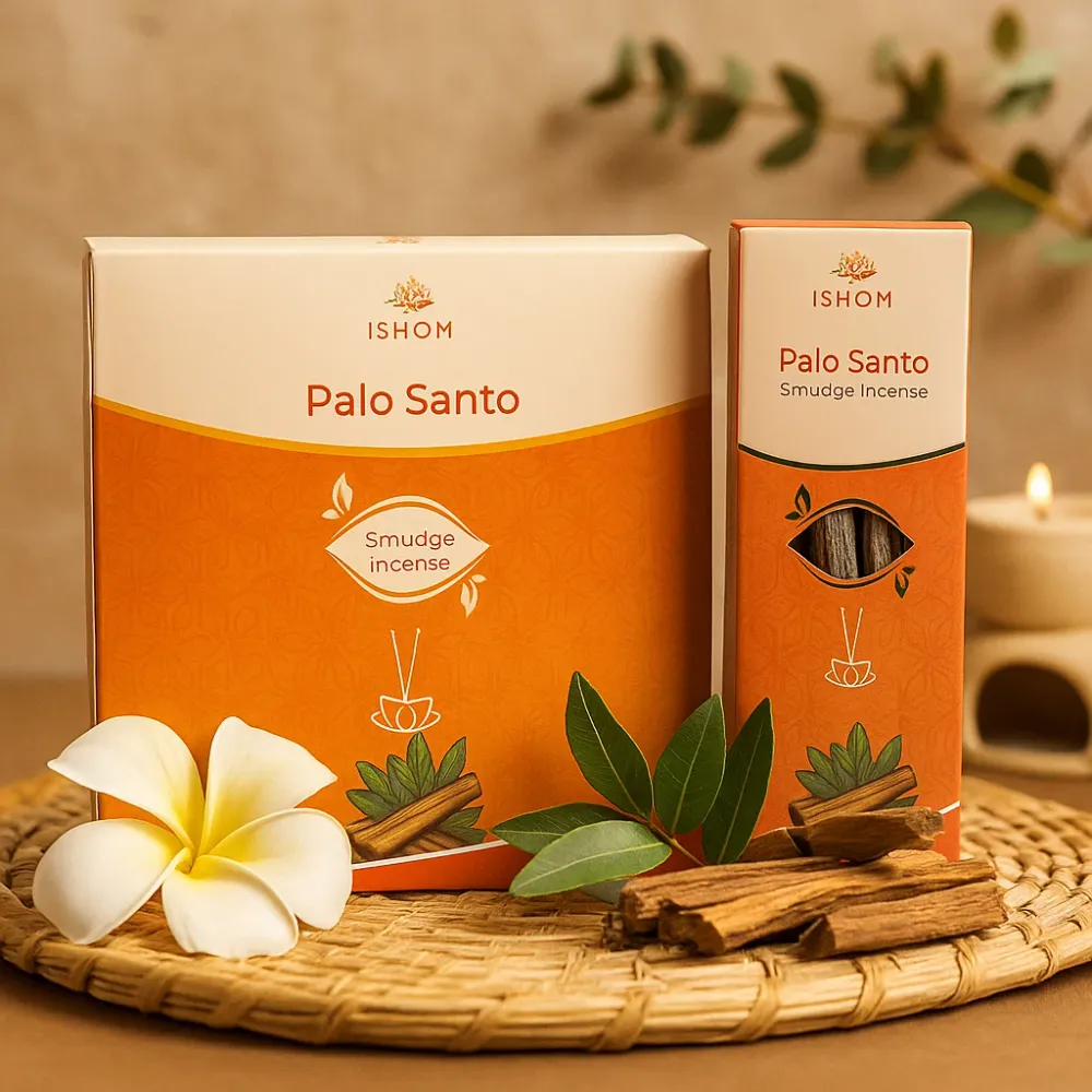 Ishom Palo Santo füstölőpálcikák természetes füstölő