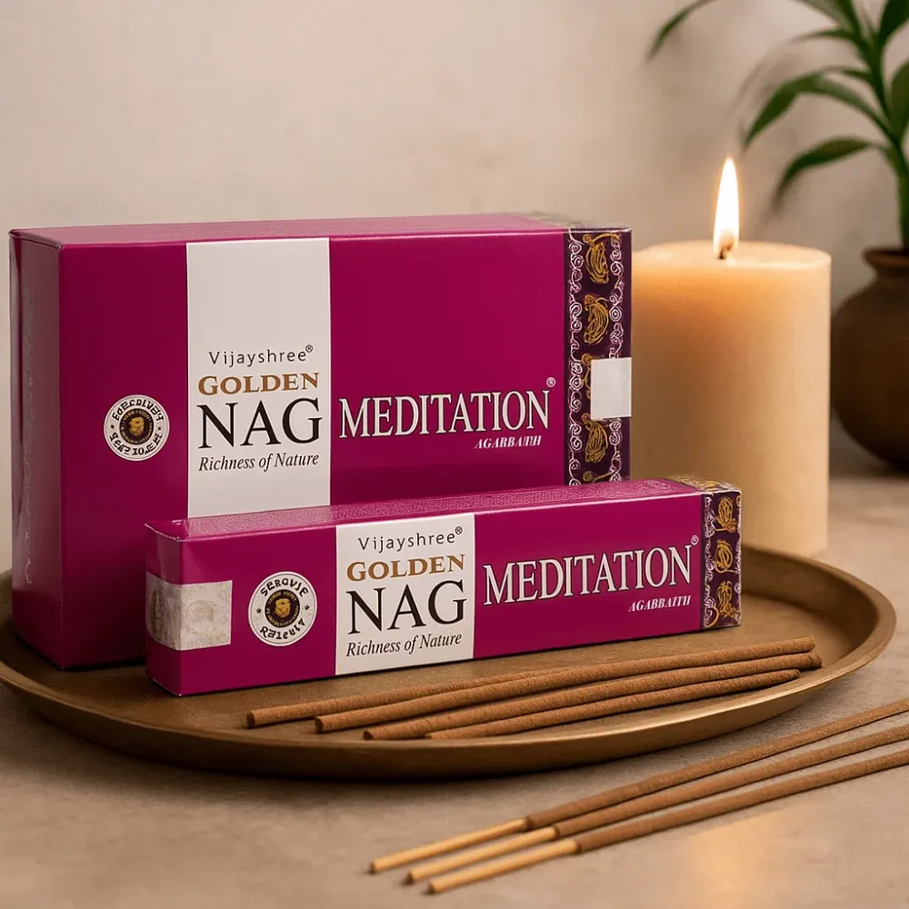 Meditációs füstölő 15g Arany Nag