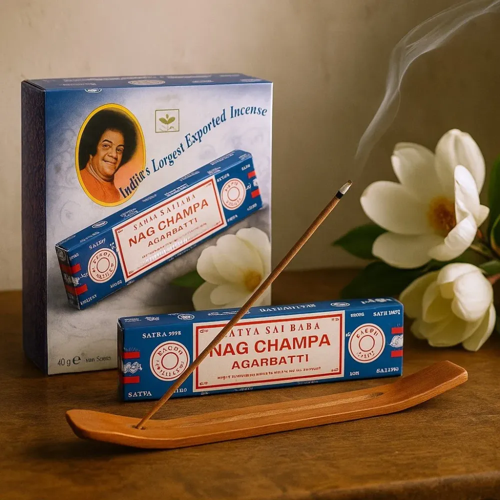 Nag Champa Füstölőpálcikák 100g Satya Sai Baba