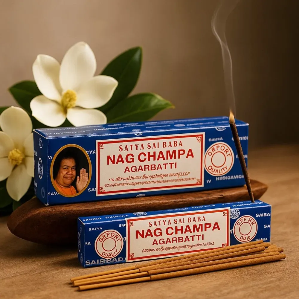 Nag Champa Füstölőpálcikák 40g, Satya Sai Baba