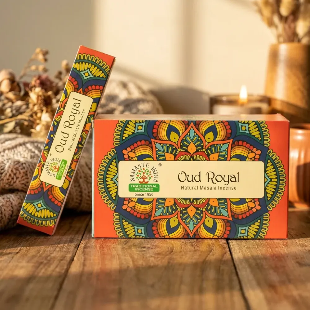 Namaste Mandala Masala Füstölő – Oud Royal