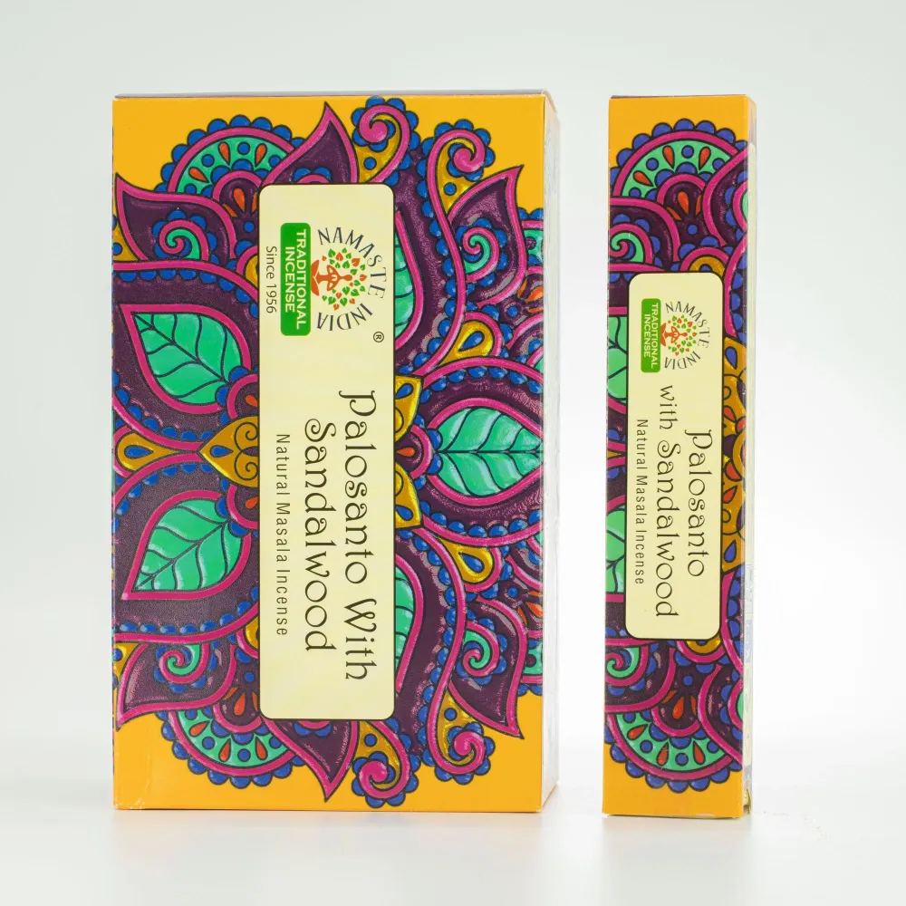 Namaste Mandala Masala Füstölő – Palo Santo szantálfával
