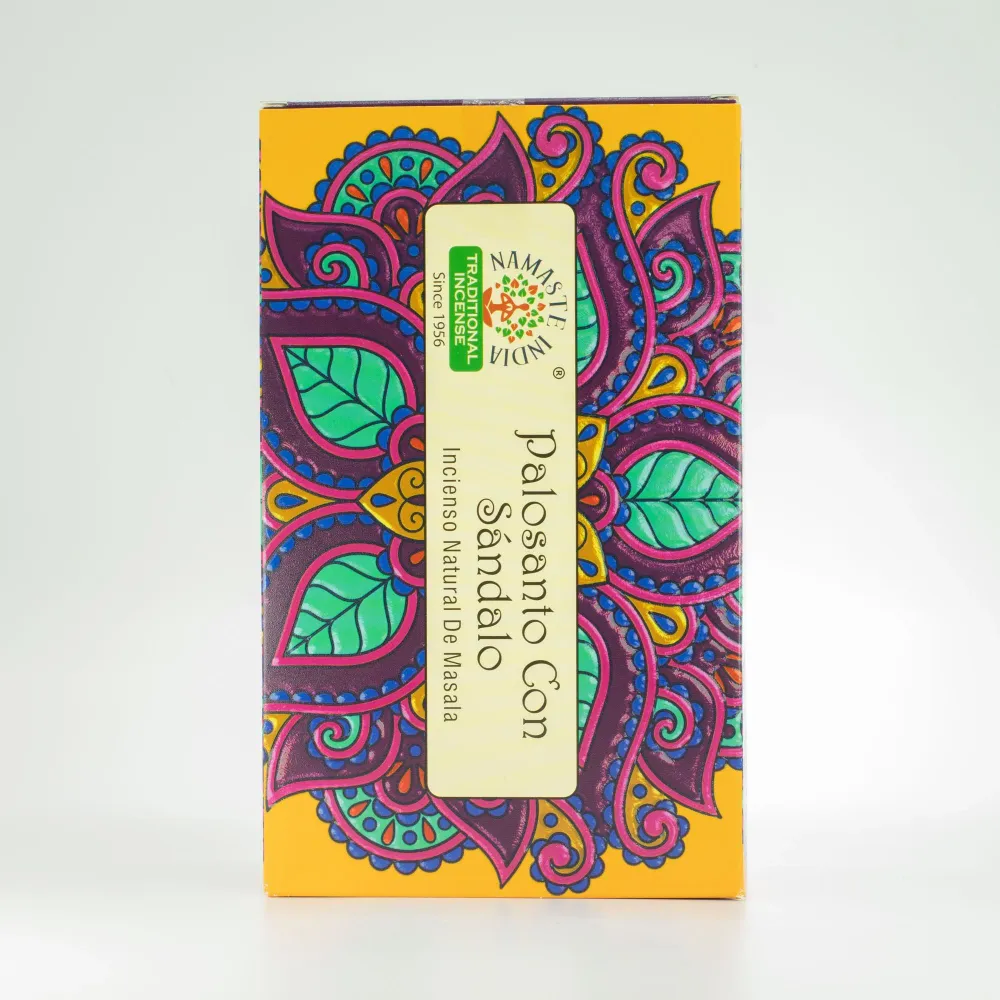 Namaste Mandala Masala Füstölő – Palo Santo szantálfával