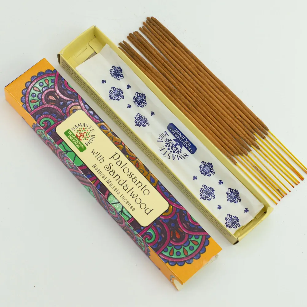 Namaste Mandala Masala Füstölő – Palo Santo szantálfával