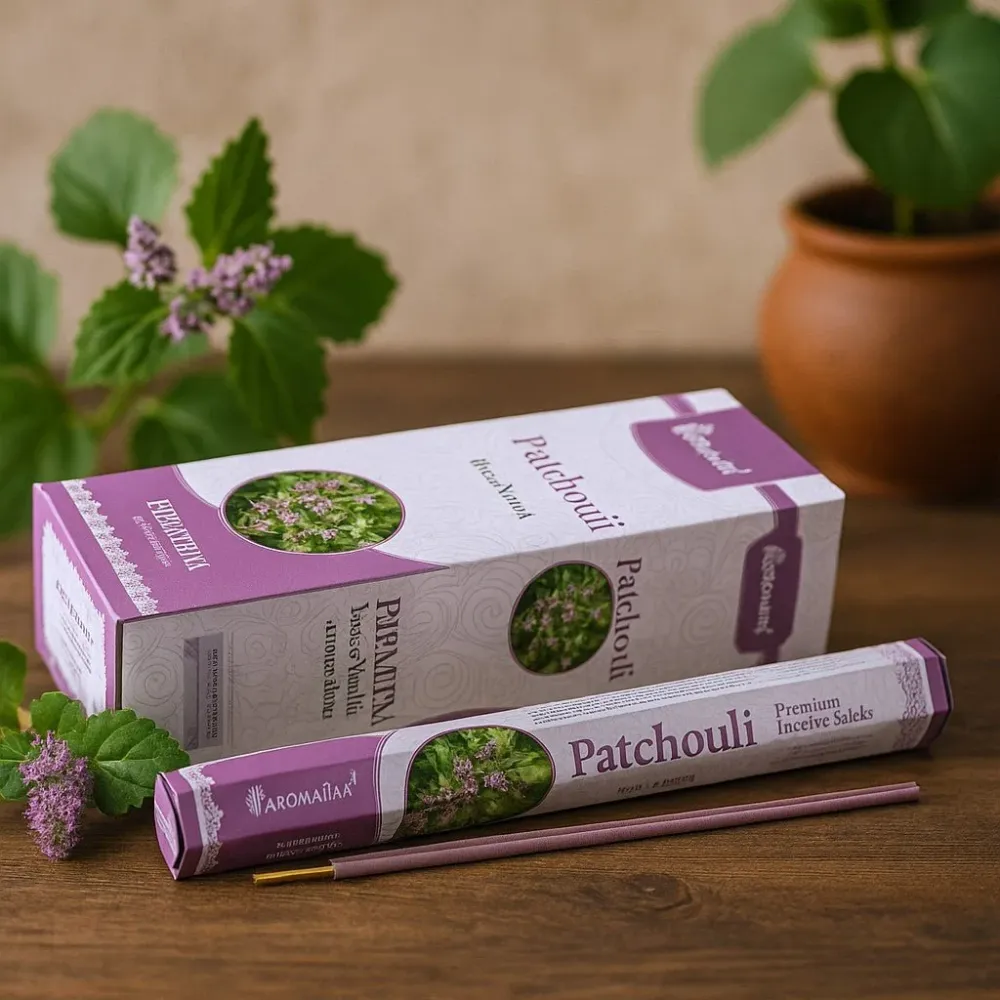 Pacsuli füstölőpálcikák szénmentes Aromatika