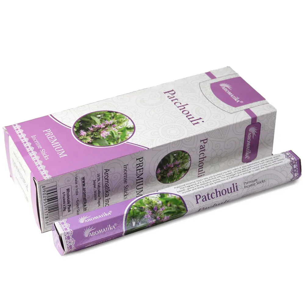 Pacsuli füstölőpálcikák szénmentes Aromatika