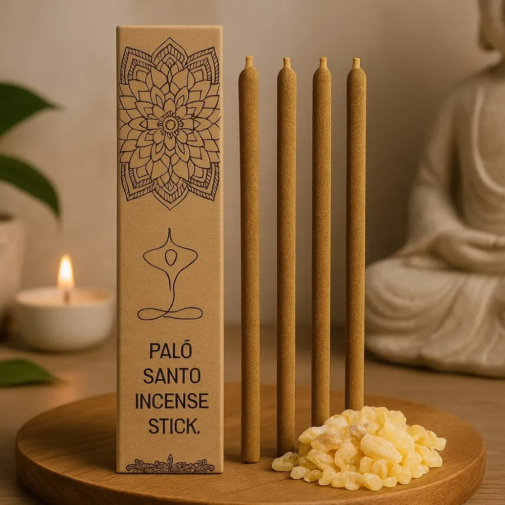 Palo Santo Copal nagy füstölőpálcikák, 4 pálcika