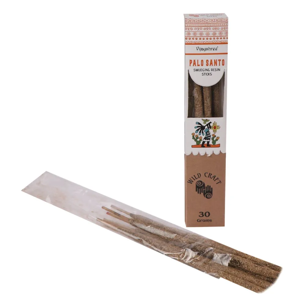 Palo Santo füstölő gyanta rudak 30g aranyszínű