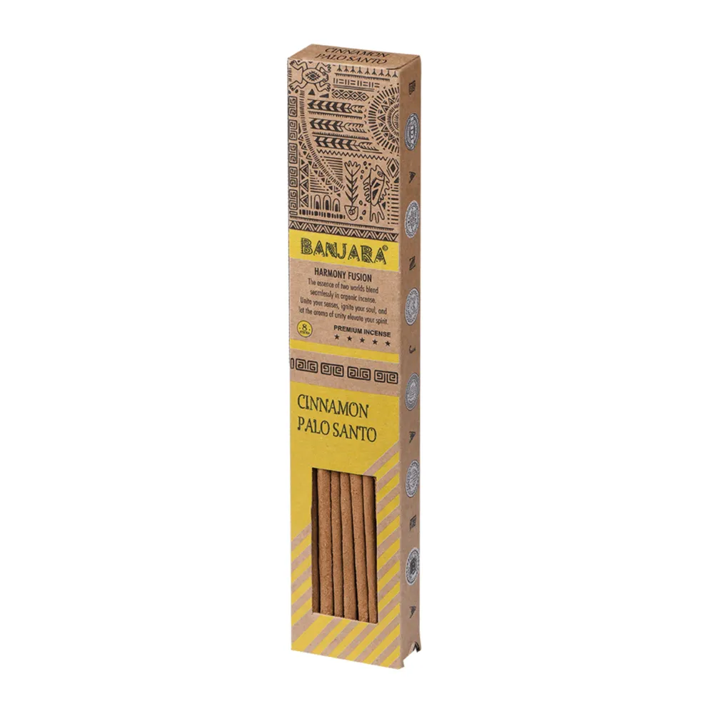 Palo Santo füstölő pálcikák Fahéj Banjara