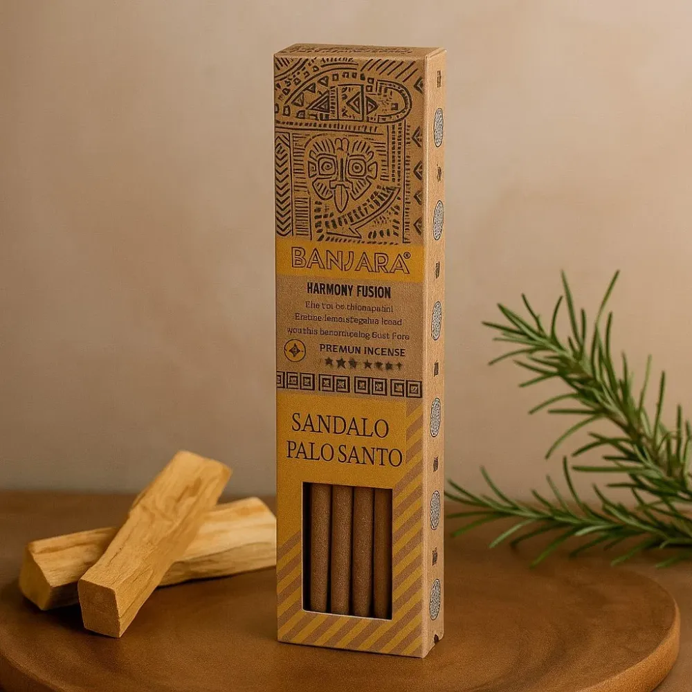 Palo Santo füstölő pálcikák szantálfa Banjara