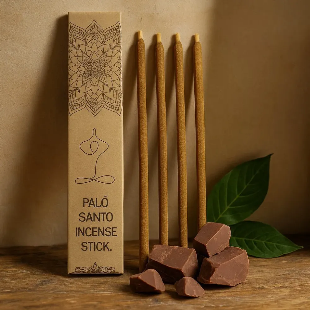 Palo Santo füstölőpálcikák, nagy csokoládé aromaterápia