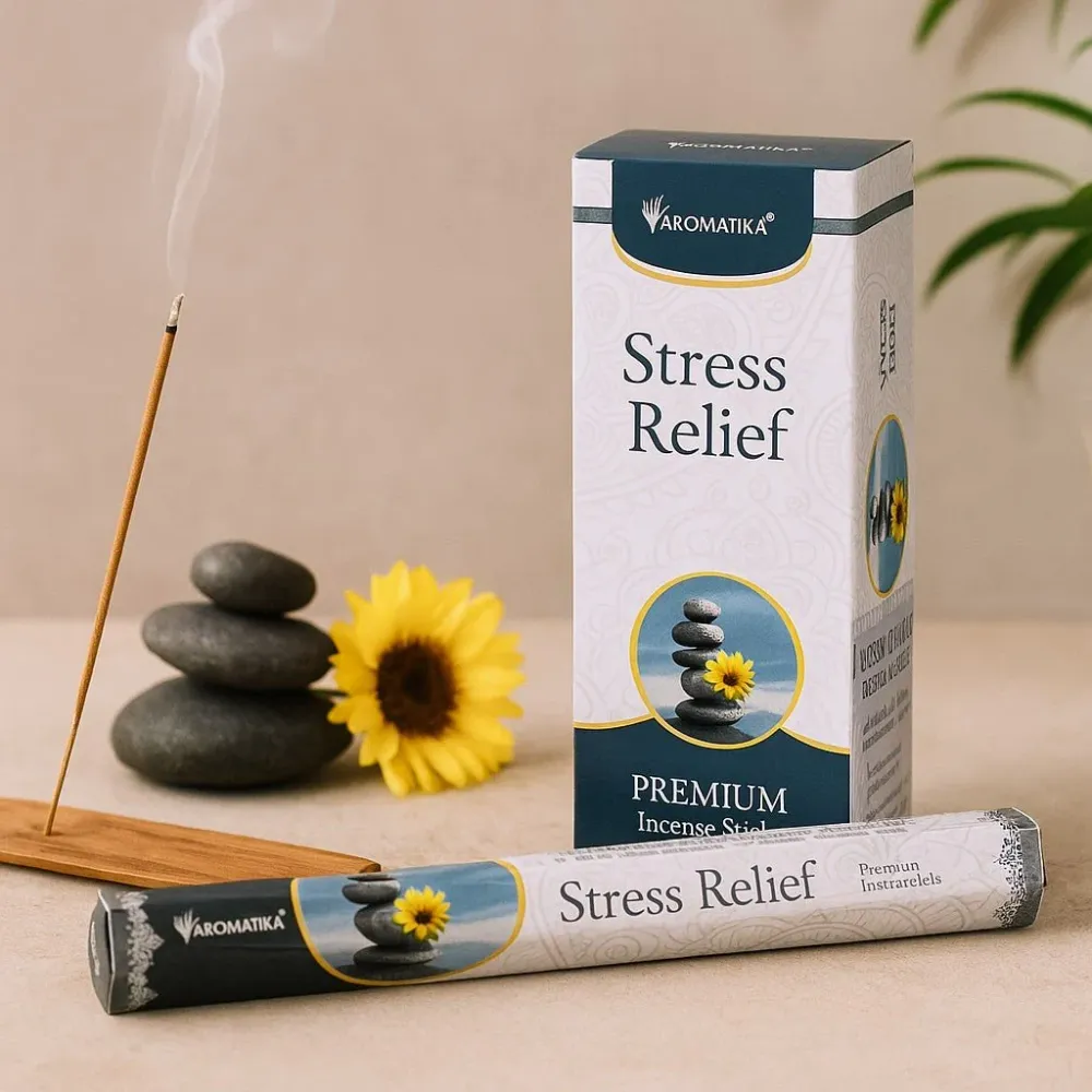 Stresszoldó füstölőpálcikák szénmentes Aromatika