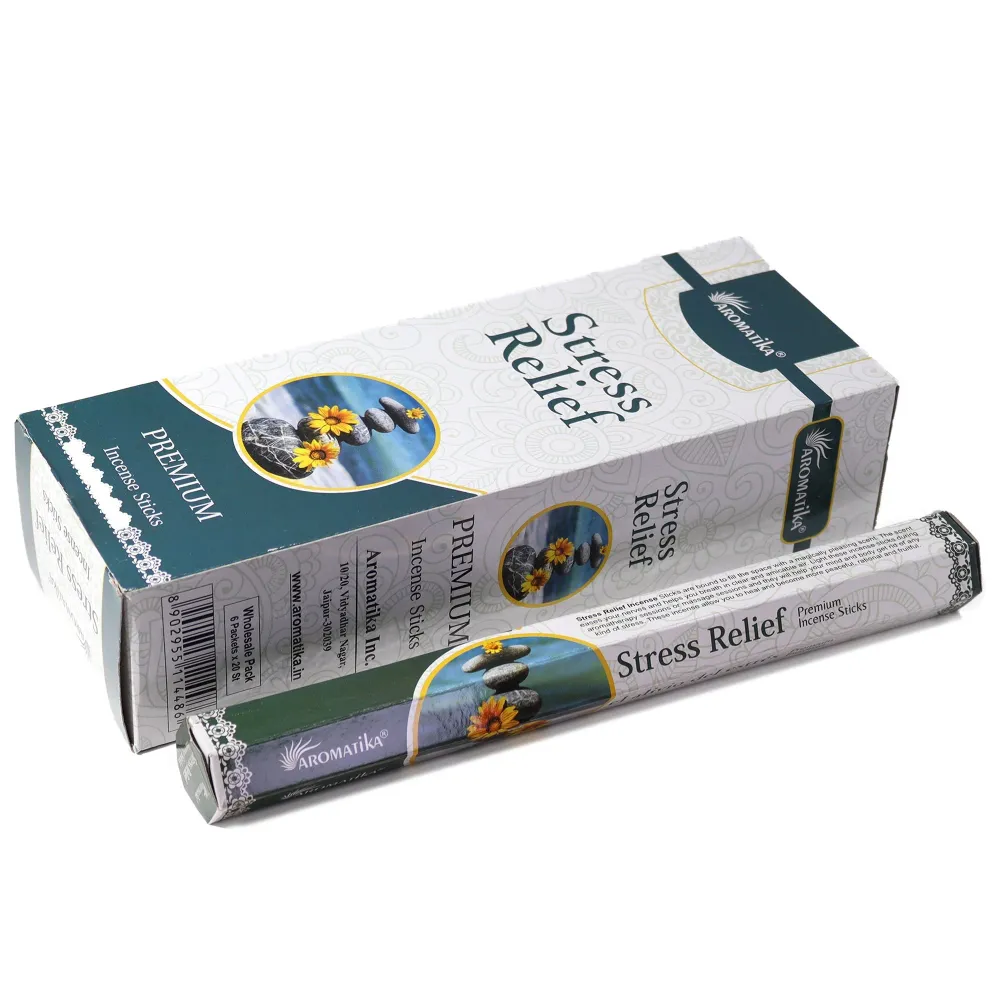 Stresszoldó füstölőpálcikák szénmentes Aromatika
