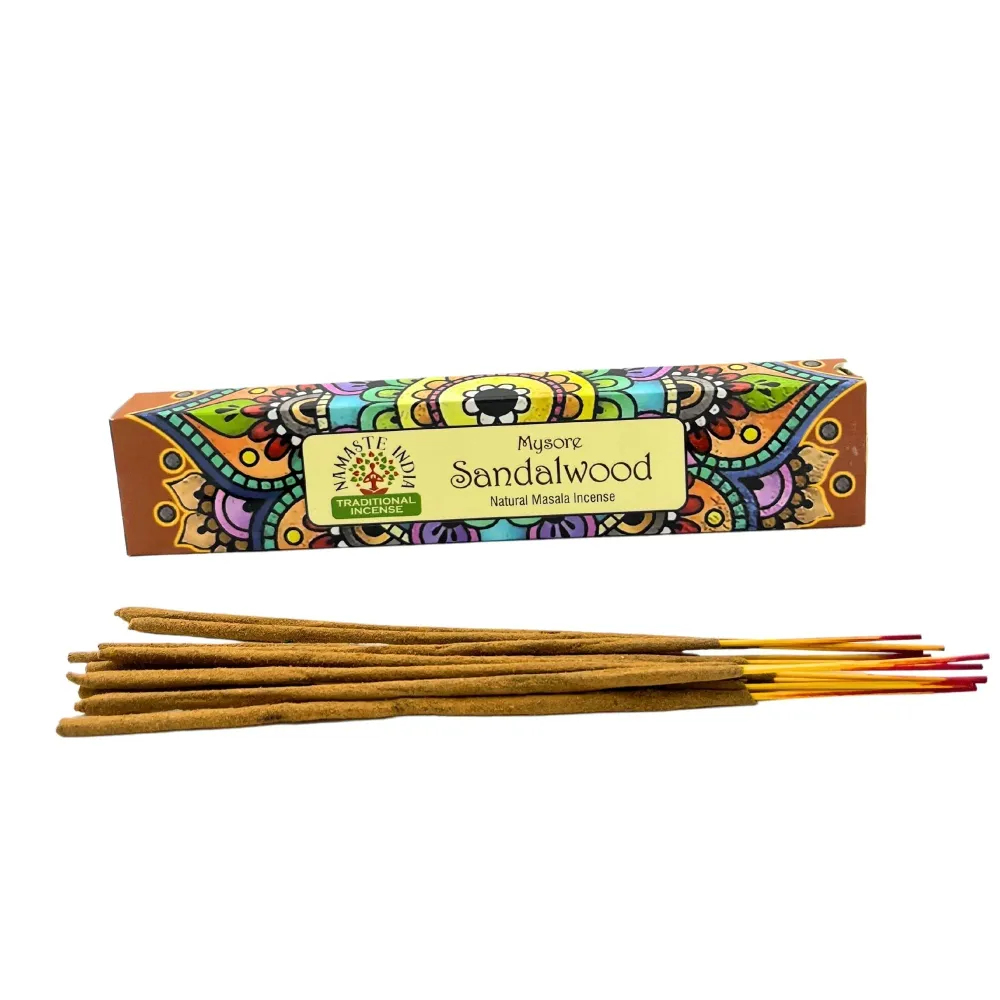 Szantálfa Füstölőpálcikák Masala, Namaste Mandala