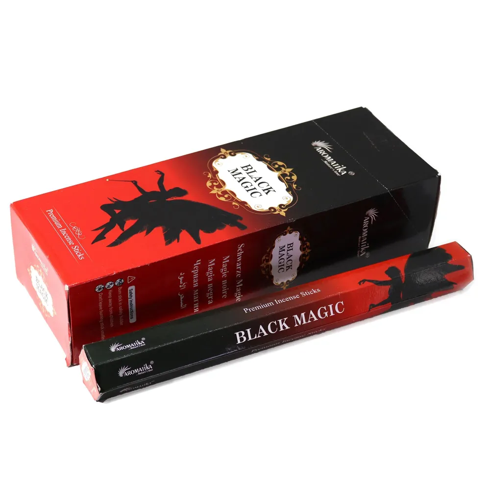 Szénmentes Hex Füstölő – Black Magic Aromatika