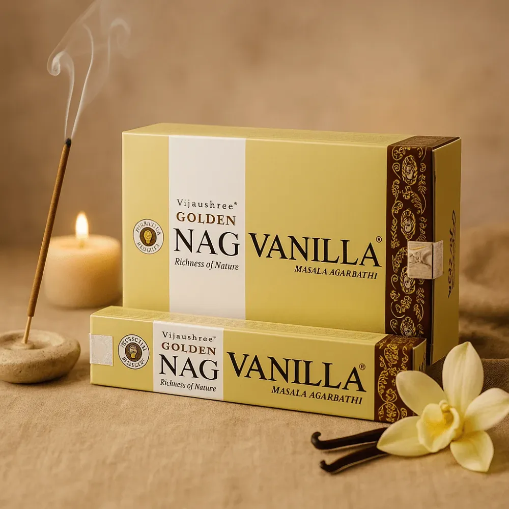 Vanília Füstölő 15g, Golden Nag