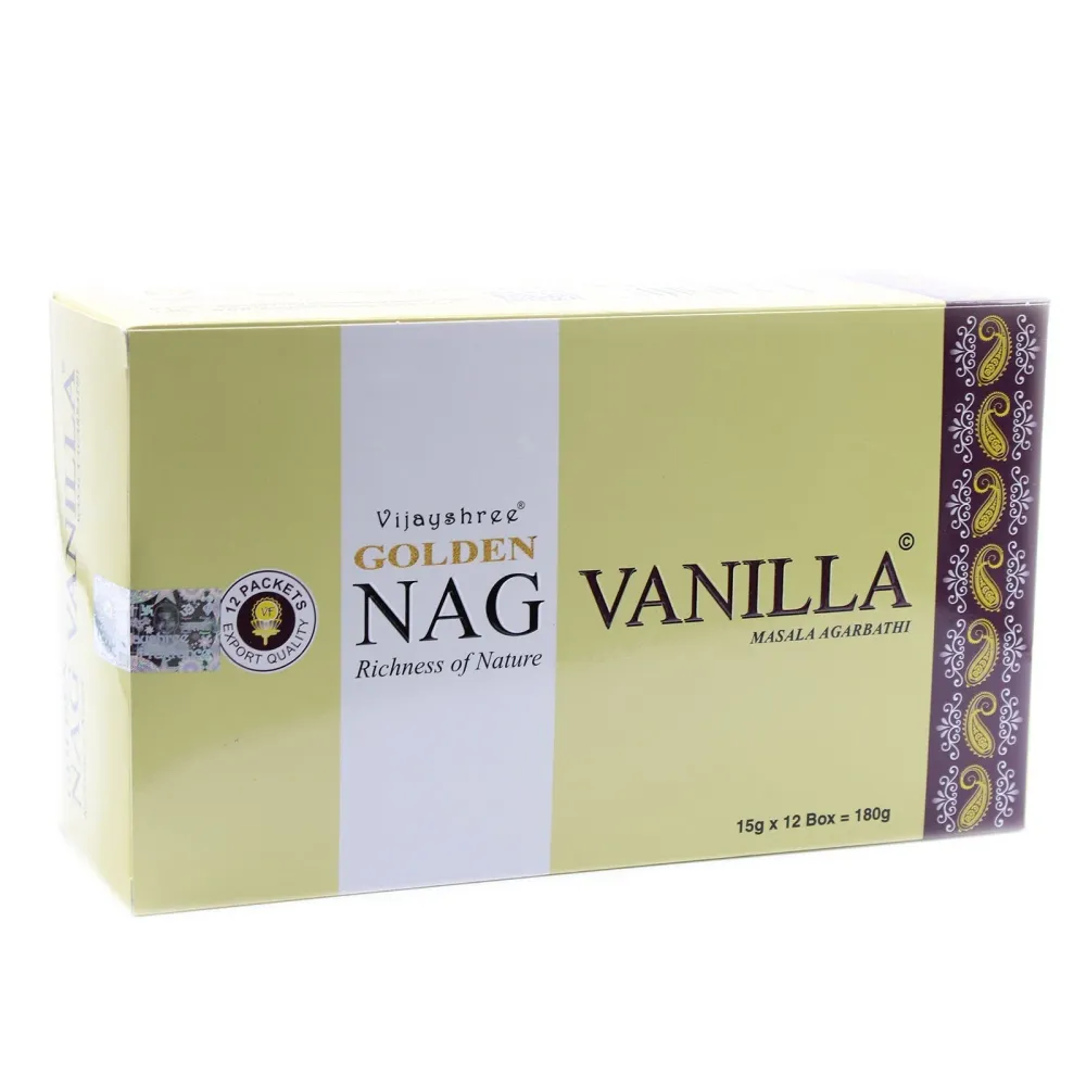 Vanília Füstölő 15g, Golden Nag