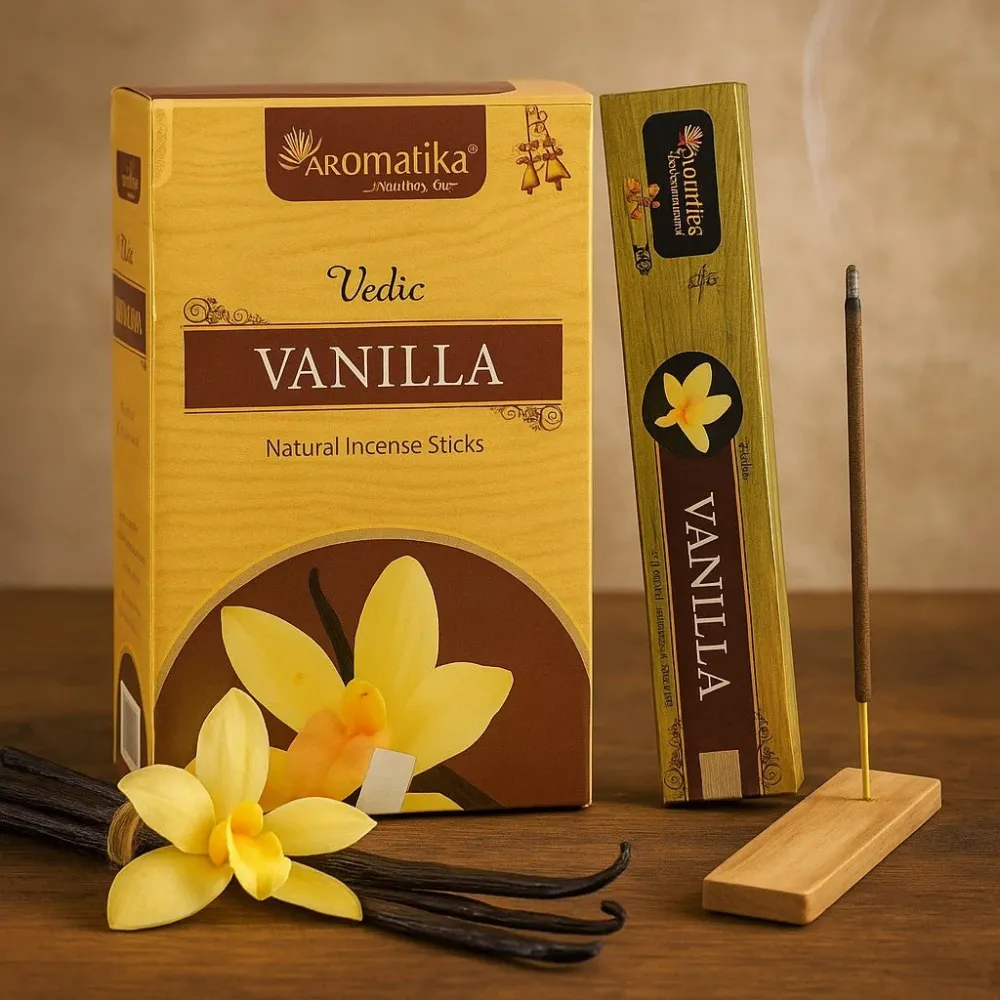 Vanília Füstölőpálcikák 12 Darab Aromatika
