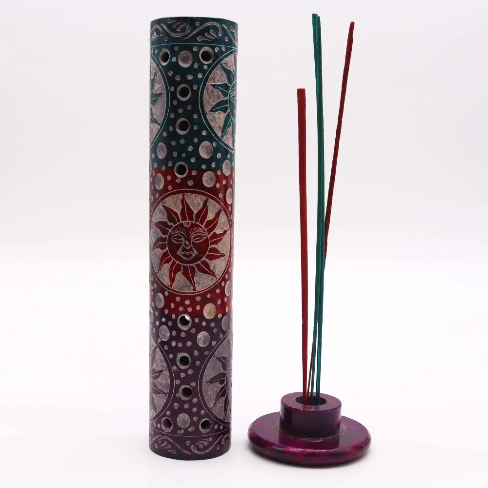Füstölőtartó Szappankő Naptorony