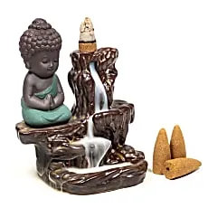 Füstölő és füstölőrúd tartó | Buddha