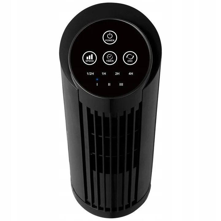 Mistral oszlopventilátor 20 W, fekete