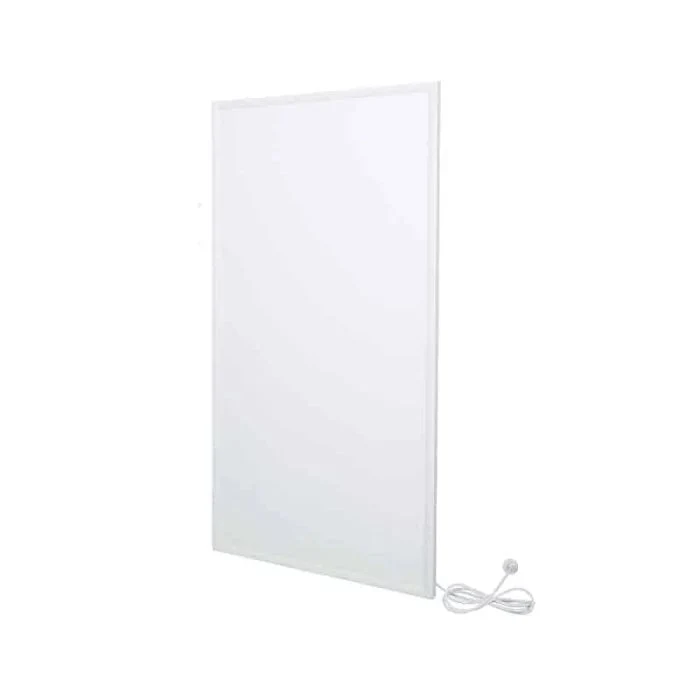 Fehér sugárzó panel 800 W teljesítménnyel, mérete: 122x92x1,5 cm