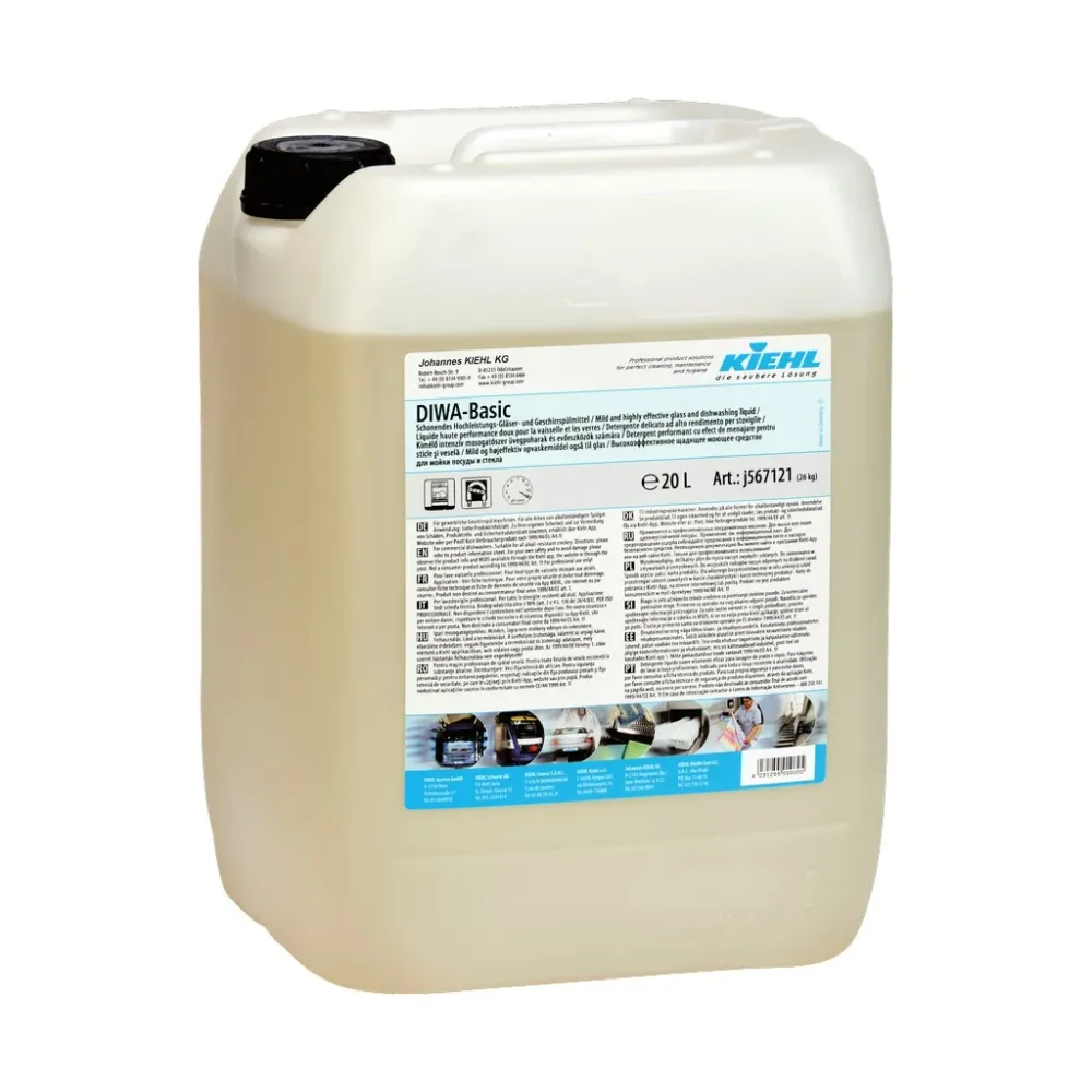 DIWA-BASIC KIEHL, 20 L MOSOGATÓSZ GÉPI, POHÁR
