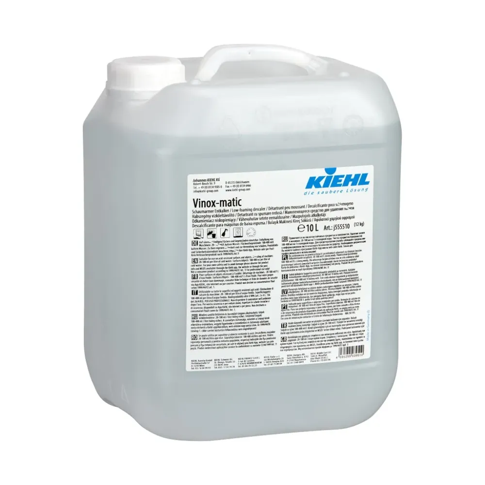VINOX-MATIC KIEHL, 10 L, MOSOGATÓGÉP VÍZKŐOLDÓ