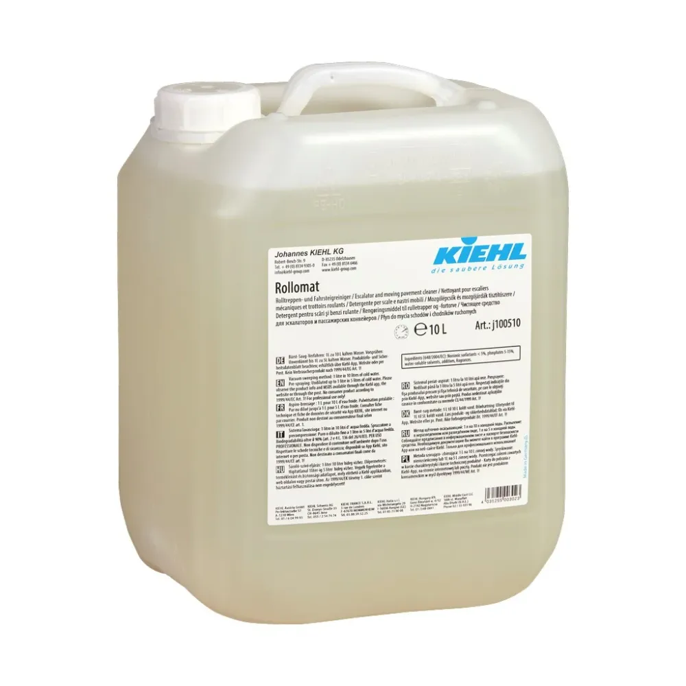 ROLLOMAT KIEHL, 10 L, GÉPI TISZTÍTÓSZER, MOZGÓLÉPC
