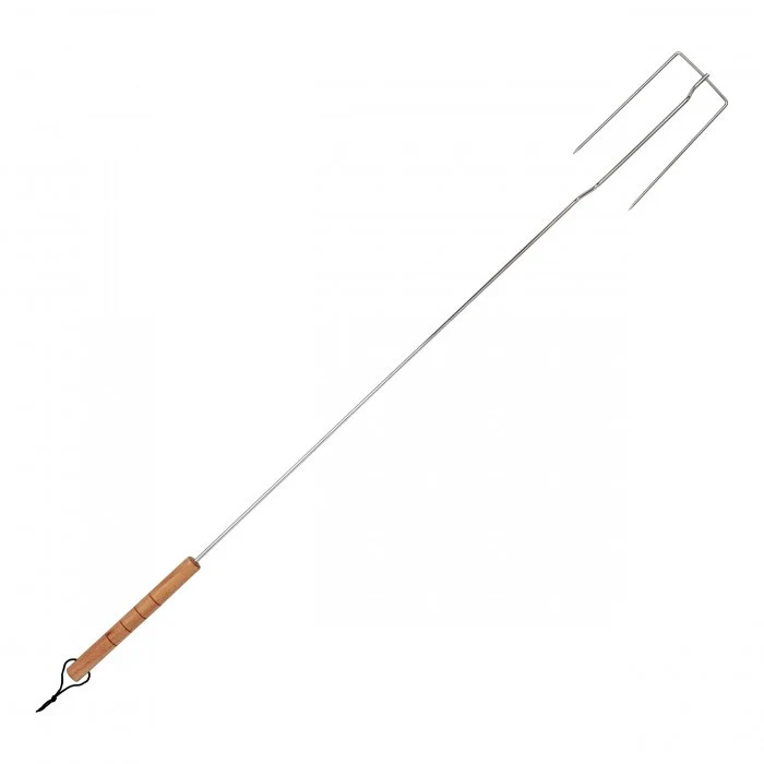 Kolbásznyárs fa fogantyúval 104 cm