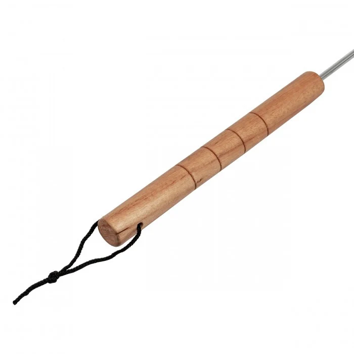 Kolbásznyárs fa fogantyúval 104 cm