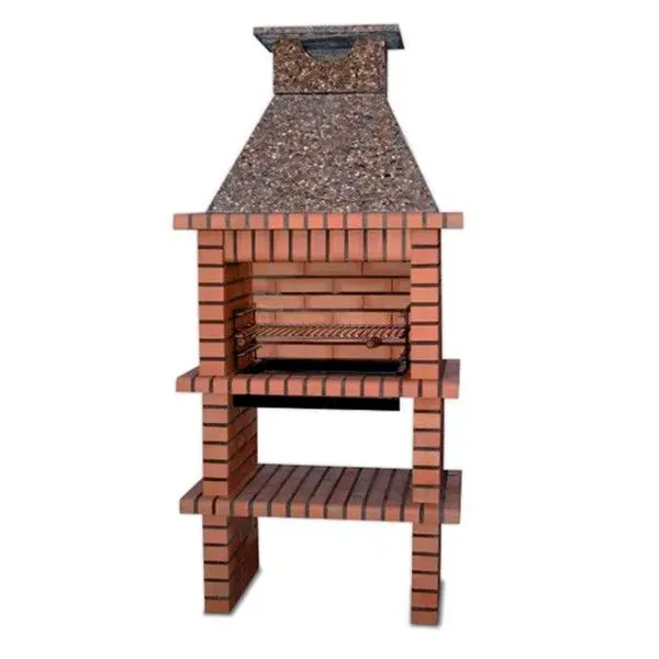 Leopárdmintás téglából készült barbecue AV1750F