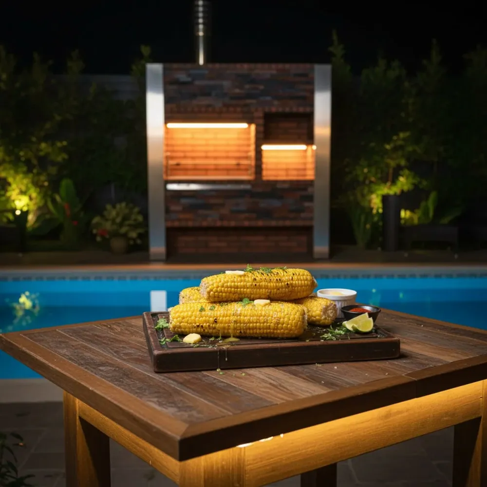 Kő- és téglából készült barbecue CS4030F