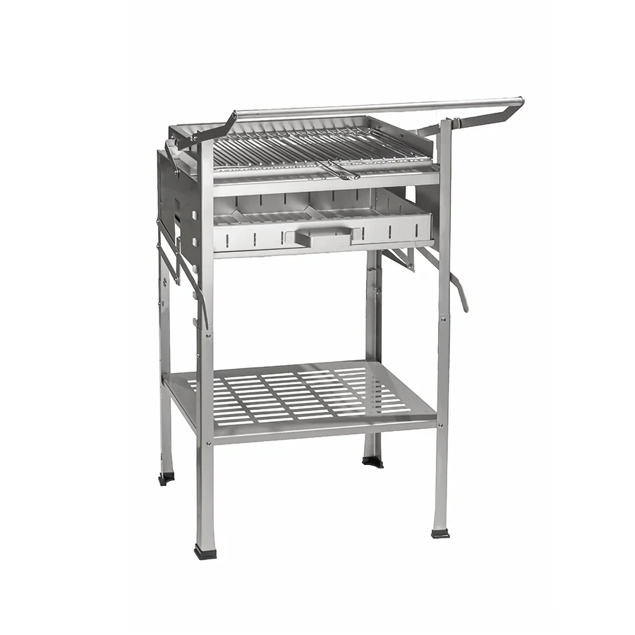 180° forgatható rozsdamentes acél grill AC150F