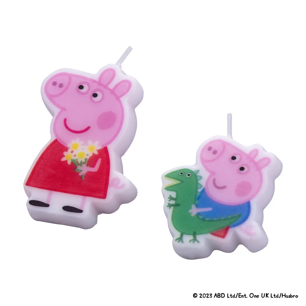 DR OETKER Gyertya szett 2 db Peppa Malac