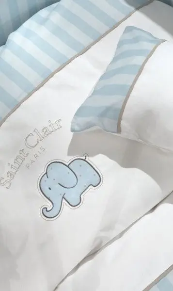 Africa blue ágynemű szett babaágyba
