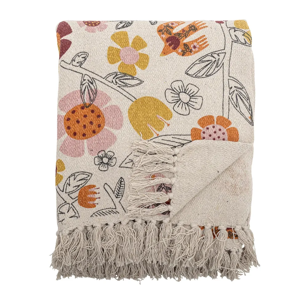 Bloomingville dekoratív takaró Vivielle Multi