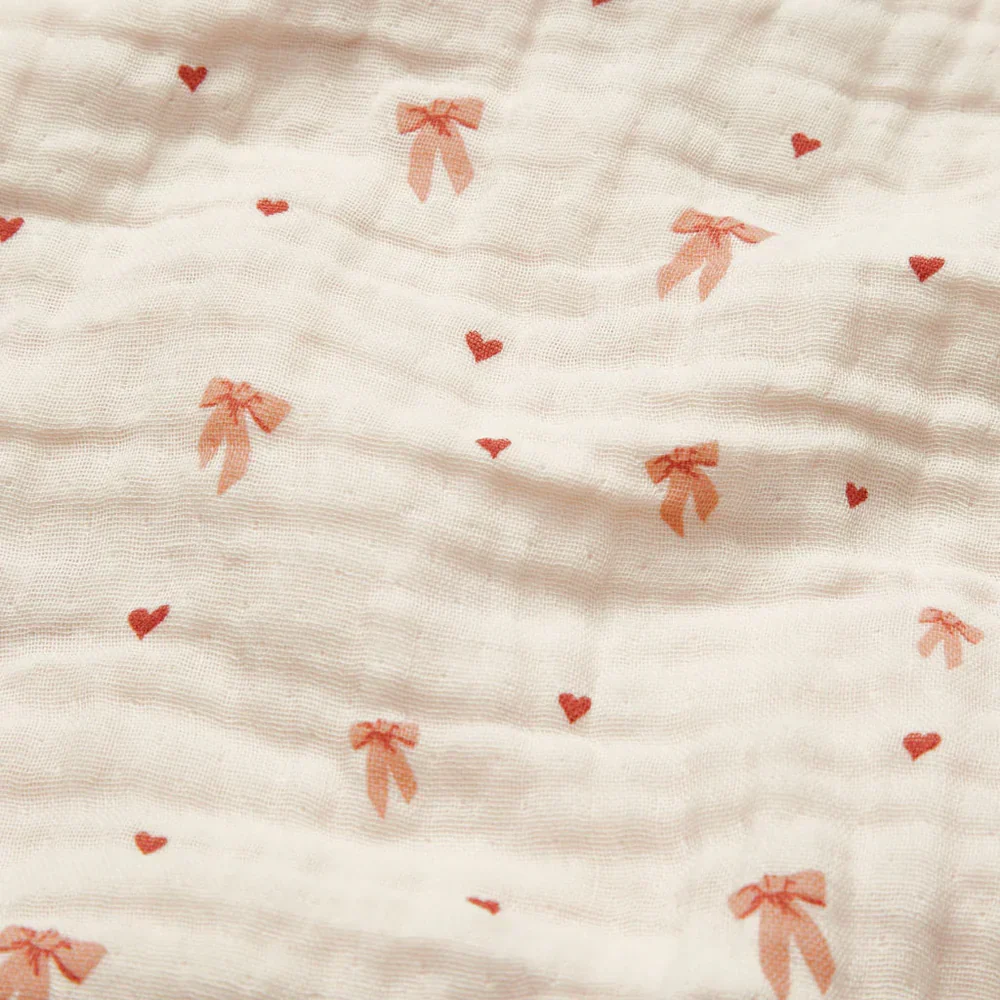 Cam Cam Copenhagen muszlin wrap Bows