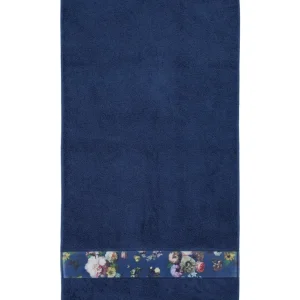 Essenza Fleur Törölköző kék 60x110