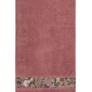 Essenza - Fleur Törölköző sötét rózsaszín 70x140