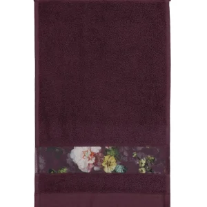 Essenza Fleur Törölköző szilva 30x50